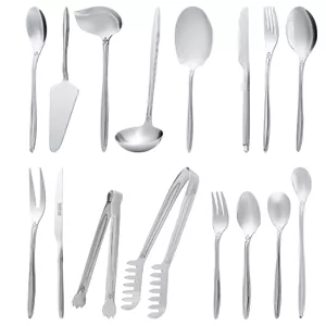 سرویس قاشق، چنگال و کارد استیل 146 پارچه 30 نفره کابان مدل 185