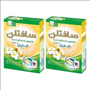 پودر لباسشویی دستی سافتلن مدل گل یاس وزن 500 گرم بسته 2 عددی