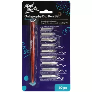 ست قلم خوشنویسی مونمارت مدل DIP Signature مجموعه 10 عددی 