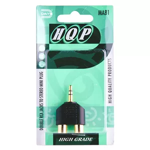 تبدیل یک به دو RCA به جک 3.5 میلی متری دایو کد MA81