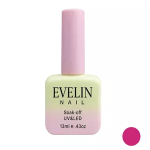 لاک ژل براق ناخن اولاین مدل 13M شماره 45 رنگ سرخابی