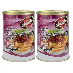 کنسرو سس ماکارونی ماهوند - 350 گرم مجموعه 2 عددی