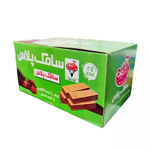 ویفر کرم دار کاکائو و فندق آدرین - 30 گرم بسته 24 عددی