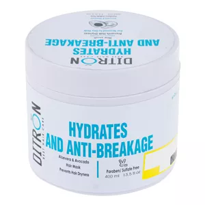 ماسک مو مرطوب کننده دیترون مدل آووکادو مناسب برای موی خشک و معمولی حجم 400 میلی لیتر