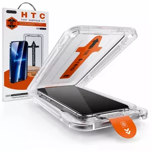 محافظ صفحه نمایش اچ تی سی مدل نارو مناسب برای گوشی موبایل iphone 15 همراه کیت نصب اسان