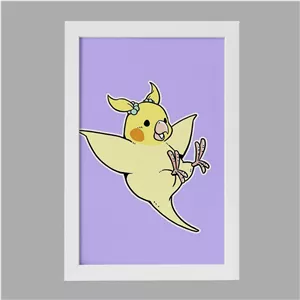 تابلو خندالو مدل عروس هلندی کد 29551