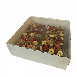 شکلات شیری توت فرنگی مغز چاکپر - 350 گرم بسته 3 عددی