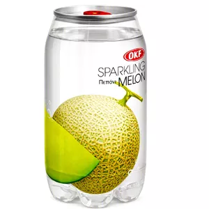 آب گاز دار با طعم طالبی او کا اف - 350 میلی لیتر