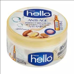 کرم مرطوب کننده دست و صورت هلو فرش مدل آرگان مناسب برای انواع پوست حجم 240 میلی لیتر