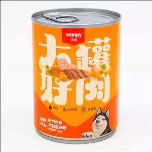 کنسرو غذای سگ ونپی مدل مخلوط طعم گوشت گاو با سبزیجات وزن 375 گرم