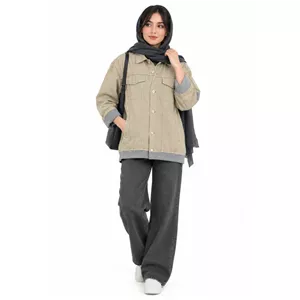 مانتو زنانه کتان مدل نهال