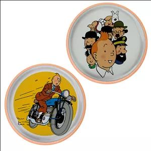 تراش مدل مخزن دار طرح انیمیشن ماجرا های تن تن کد S13242-230 بسته دو عددی