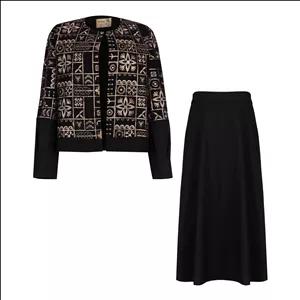 ست کت و دامن زنانه السانا کد 214457