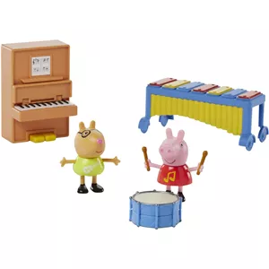 فیگور مدل پپا پیگ کد fun music مجموعه 5 عددی ارتفاع 6 سانتی‌متر