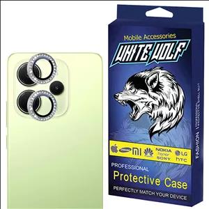 محافظ لنز دوربین شیشه ای وایت ولف مدل W-Shine Ring مناسب برای گوشی موبایل شیائومی Redmi Note 14 4G