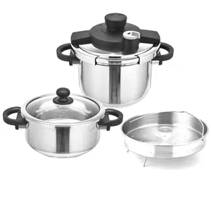 زودپز دوقلو جی فی نی مدل 01 گنجایش 6 و 4 لیتر