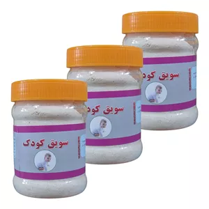 سویق کودک - ۲۵۰ گرم بسته سه عددی
