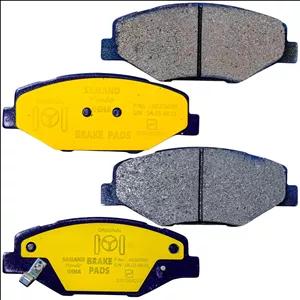 لنت ترمز جلو خودرو شرکت تولیدی قطعات جلوبندی خودرو ایران لاهیجان مدل 002134 کد EF7 دو جفت مناسب برای سمند ، دنا