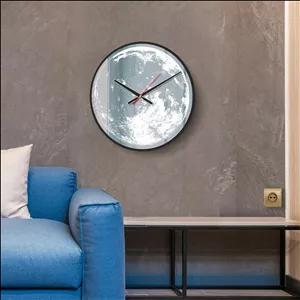 ساعت دیواری سایان هوم مدل ساعت آینه ای طرح ماه G45