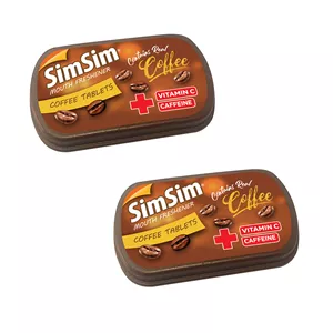 قرص خوشبو کننده دهان قهوه سیم سیم بسته 2 عددی