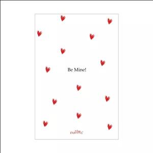 کارت پستال ملو طرح عشق مدل V009