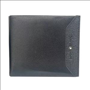 کیف پول مون بلان مدل افقی چرم طبیعی کد 729