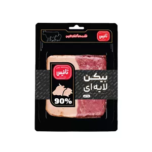 بیکن لایه ای گوشت قرمز و مرغ تانیس - 250 گرم