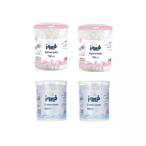 گوش پاک کن کودک فیروز مدل 01 مجموعه 4 عددی 