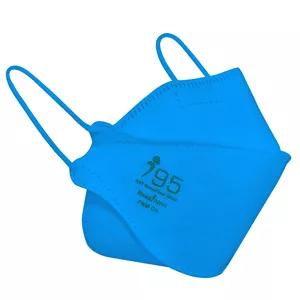 ماسک تنفسی ریما مدل سه بعدی N99 نانو کد Blue-F99 بسته 25 عددی