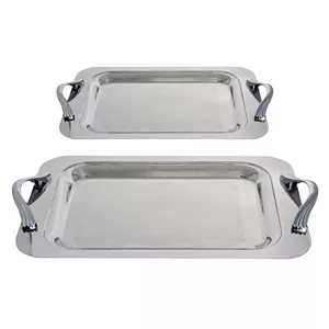 سینی دسته دار آرتیستون صنعت مدل دسته صدفی مجموعه دو عددی