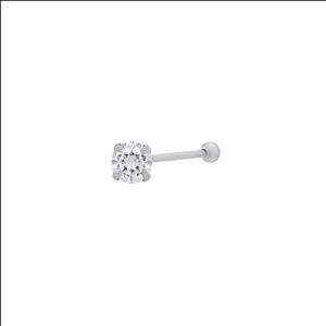 پیرسینگ نقره زنانه اقلیمه مدل HN395 