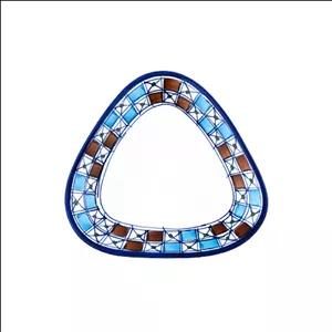 دیس چینی میبد مروارید طرح شطرنجی مدل مثلثی