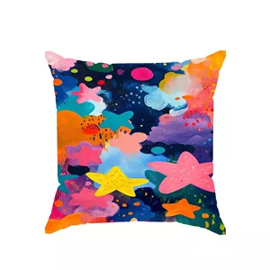 کوسن پاد آفرین مدل فانتزی رنگی ستاره کد 2139