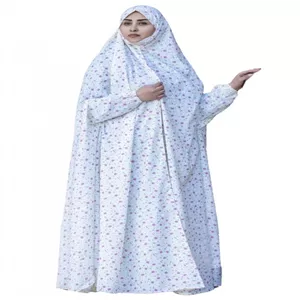چادر نماز مدل جلو بسته آستین پرنسسی