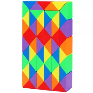 مکعب روبیک موفنگ جیااوشی مدل ماری 60 قطعه چند رنگ مویو Moyu Magic Snake 60 pcs