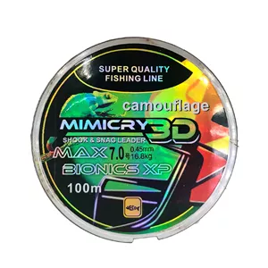 ریسه ماهیگیری کاموفلیج مدل 100 سایز 0.45 میلی متر