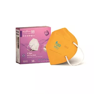 ماسک تنفسی ریما مدل N99 نانوالیاف بسته 10 عددی