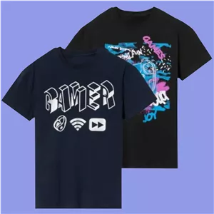 تی‌شرت آستین کوتاه پسرانه پیپرتس مدل t-00099n مجموعه 2 عددی