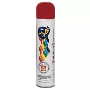 اسپری رنگ قرمز گل پخش مدل روشن حجم 300 میلی لیتر