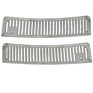 پنجره بالا کاپوت خودرو طرح استیل مدل فلزی کد ASL-FL-ZI مناسب برای نیسان وانت مجموعه 2 عددی