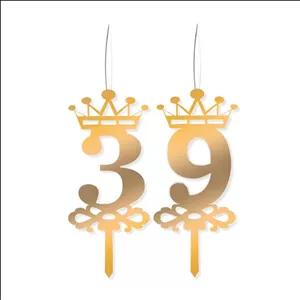 شمع تولد مدل عدد 39 یا 93 مجموعه دو عددی