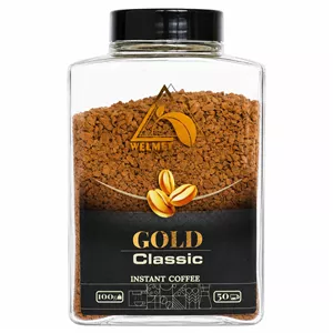 قهوه فوری گلد کلاسیک ولمت - 100 گرم