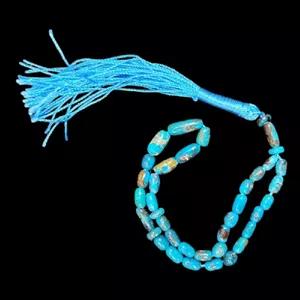 تسبیح مدل سنگ فیروزه نیشابور کد 6400