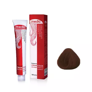رنگ مو مدیا شماره 4.5 حجم 100 میلی لیتر میلی‌لیتر رنگ قهوه‌ای طلایی متوسط