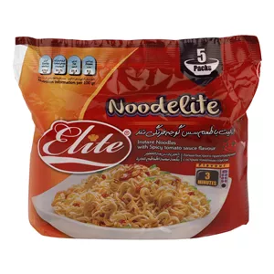 نودل سس گوجه فرنگی تند الیت - 70 گرم بسته 5 عددی