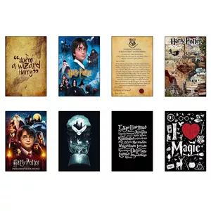 پوستر کارنيکا طرح هری پاتر Harry Potter کد 42801 مجموعه 8 عددی