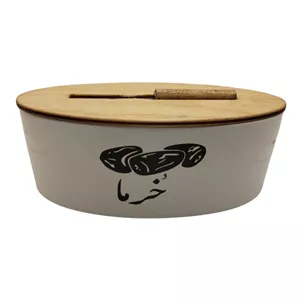 ظرف سرو مدل خرما خوری کد 12 به همراه چنگال