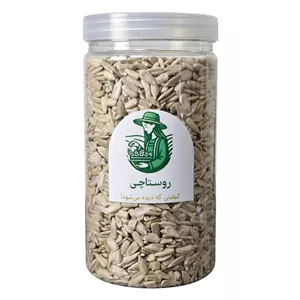 مغز تخمه آفتابگردان خام دانه‌درشت روستاچی - 600 گرم