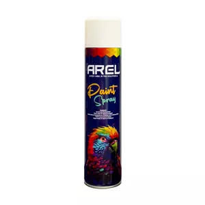 اسپری رنگ سفید براق آرل مدل الوان حجم 300 میلی لیتر