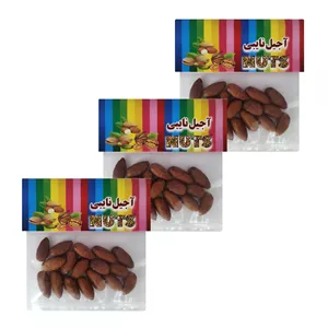 مغز بادام شور نایبی - 30 گرم بسته 3 عددی